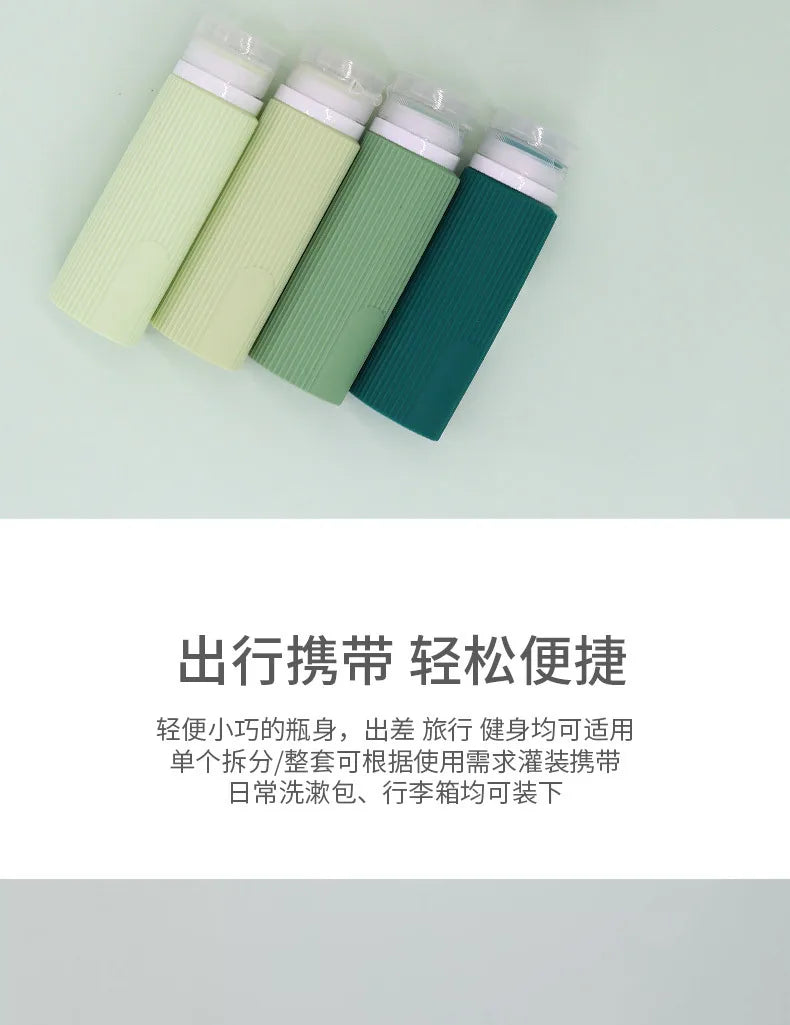 Travel Bottles for Toiletries Tsa Approved 3oz Travel Size Containers BPA Free Leak Proof Refillable Liquid Silicone Squeezable