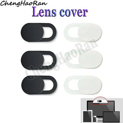 2 Pcs Webcam Cover Laptop Camera Cover Slider Phone Antispy For iPad PC Macbook Tablet lenses Privacy Sticker