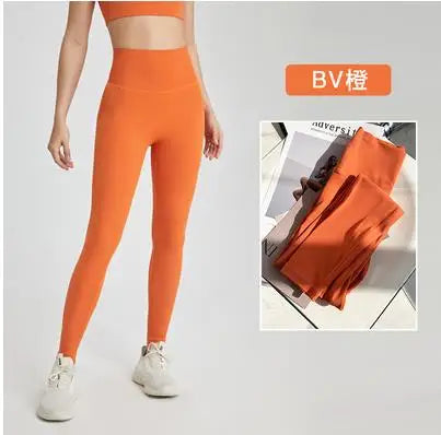 No need wear Underware Yoga Sport Pant Fitness Workout Tights and Soft Women High Waist Running Gym Leggings