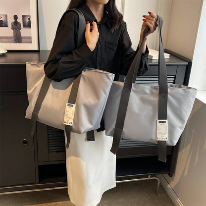 Oversized Tote Bags For Women 2023 Designer Luxury Shoulder Bag Quality Oxford Fabric Multi Pockets Large Capacity Shopper Totes