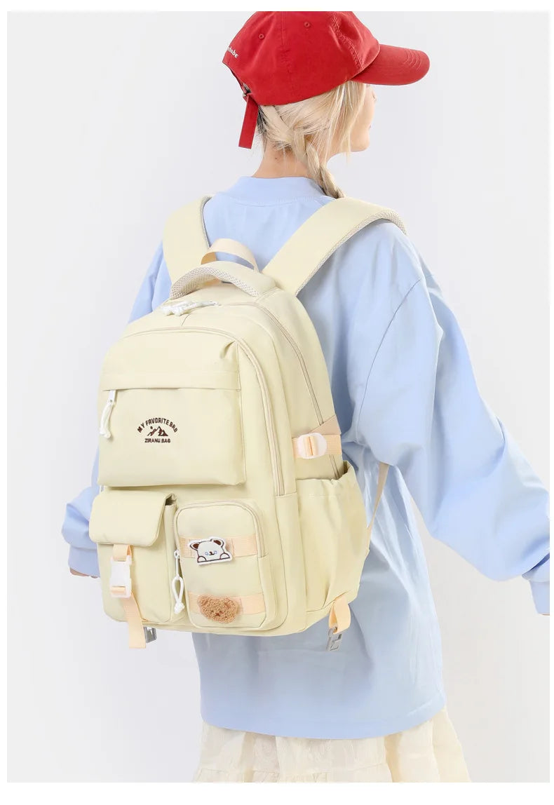 2025 Fashion Girls Waterproof School Bags For Light Weight Children Backpack school bag Printing Kids School Backpacks mochila