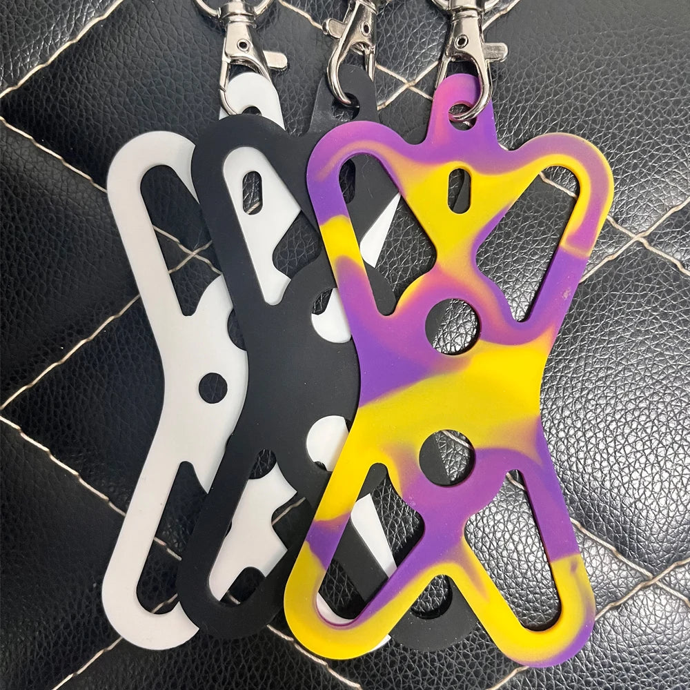 Phone Lanyards for Around the Neck, 2 in 1 Phone Strap with Silicone Phone Holder and Patch For iPhone and Most Cell Phones