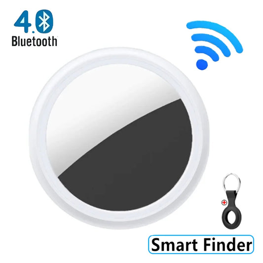 Smart Bluetooth GPS Finder Tracker Works with Airtags Anti Lose Reminder Device Smart Tag Locator iOS/Android System MFI Rated