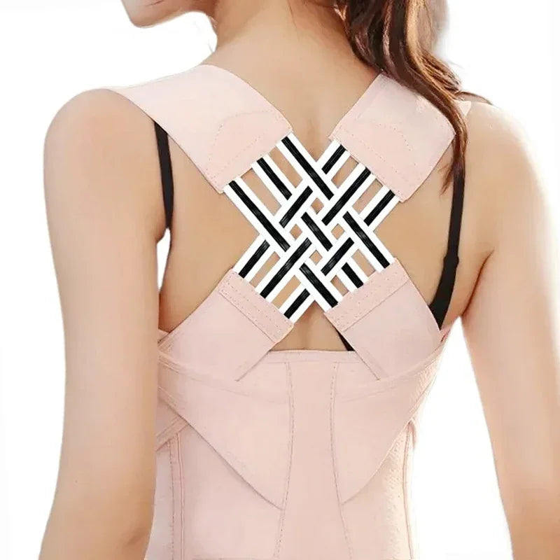 Posture Corrector for Women & Men – Adjustable Back Brace, Scoliosis & Hunchback Support, Spine Alignment