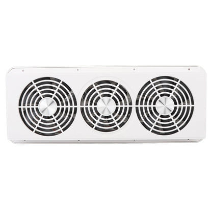 Rv Fridge Fan Rv Refrigerator Fan 12V Three Fans Quiet RV Side Vent Fan with Protecting Net for RV  Motorhome Yacht Boat