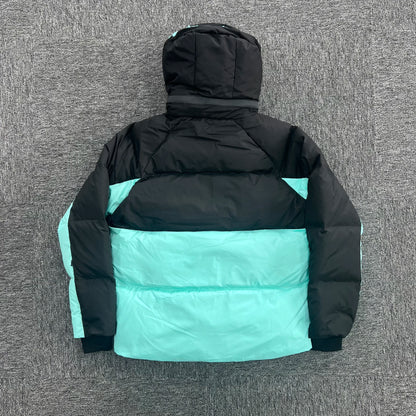 Winter Men Plush Thick Warm Jacket Hoodies Centre Cee Fashion Down Jacket BlackBlue Y2k Streetwear Clothing Mens Coat