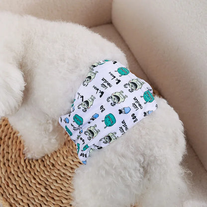 Washable Pet Physiological Pants Reusable Dog Diaper Pad Pet Absorbent Pad Dog Diaper Male Physiological Pants  Shorts  Diapers