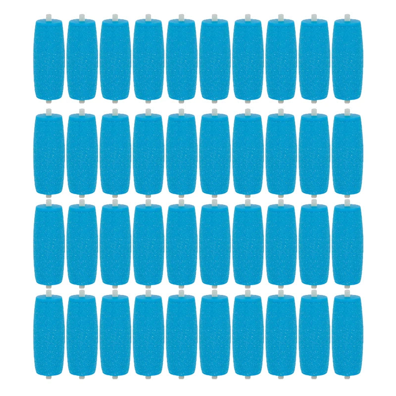 40 Pieces New Arrival Foot Care Tool Head Dead Skin Calluses Crusty Remover Replacement Roller For Scholls File Foot Care Tool