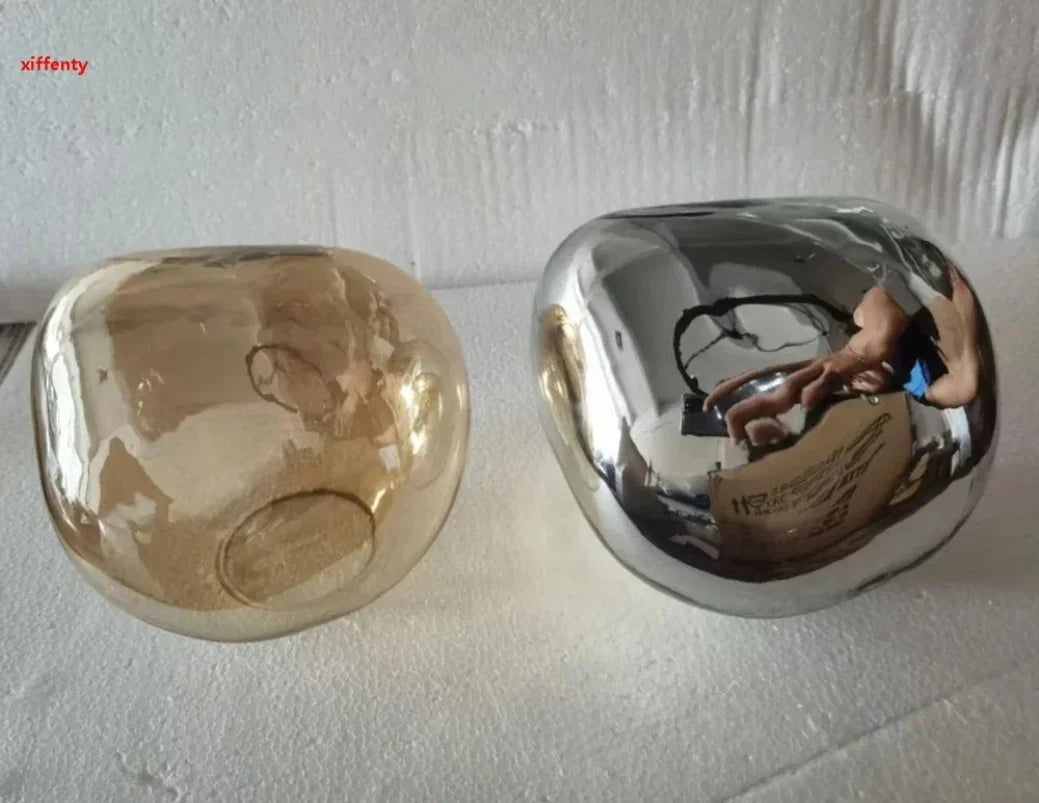 Lava Wall Lamp Glass Background Wall Decorative Nordic Living Room Lamp Bedroom Bedside Lamp Staircase Bar