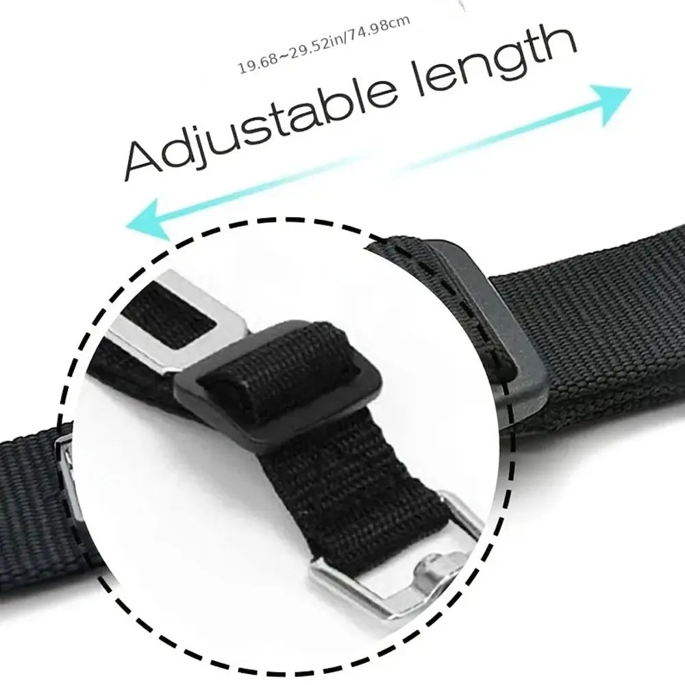 1 piece of car pet dog cat adjustable seat belt, retractable towing rope dog harness dog rope dog car travel supplies