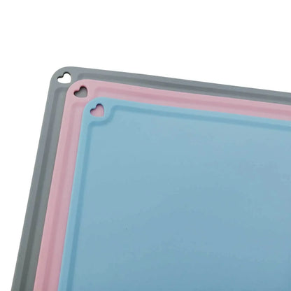 Silicone Pet Food Mat, Waterproof Non - slip Pet Mat for Cat and Dog, Easy Clean, Pet Bowl Drinking Water Pad, Feeding Mat
