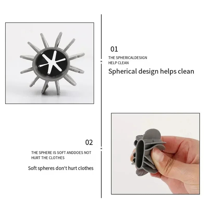 Laundry Ball Reusable Clothes Hair Cleaning Tool Pet Hair Remover Washing Machine Cat Hair Catcher Laundry Ball.