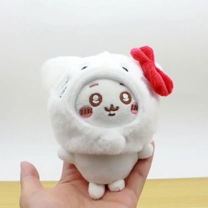 Self Deprecating Bear Jiika Wow Usachi Key Chain Pendant Doll Teddy Bear Plush