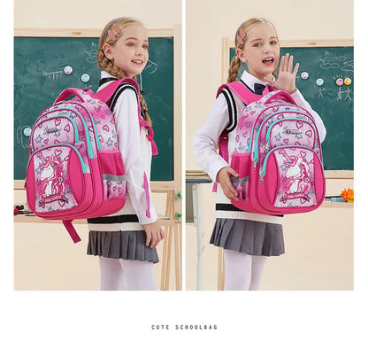 School Bags for Kids Backpack for Boys Elementary Kindergarten Preschool School Bag 14 inch Multifunctional Cute Large Capacity