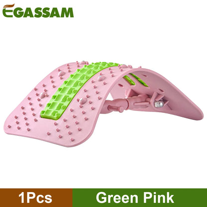 Back Stretcher,6thGeneration Upgraded Back Massager,Back Cracker for Lower Back Pain Relief Lumbar Support,with Magnetic Massage