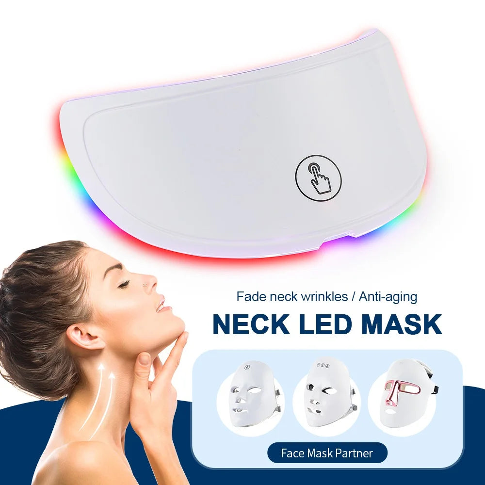 Face Neck Beauty Machine LED Skin Care Tool
