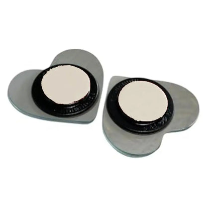 Car Frameless Blind Spots Mirror 1 Pair Cute Heart Shape Side Mirror Rearview Mirror Auxiliary Car Accessories for Car SUVs