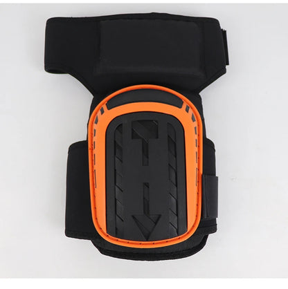 Knee Pads Heavy Duty Gel Knee Pads Professional Gel Cushion Knee Pads for Flooring, Gardening, Fits Men and Women, Orange Black