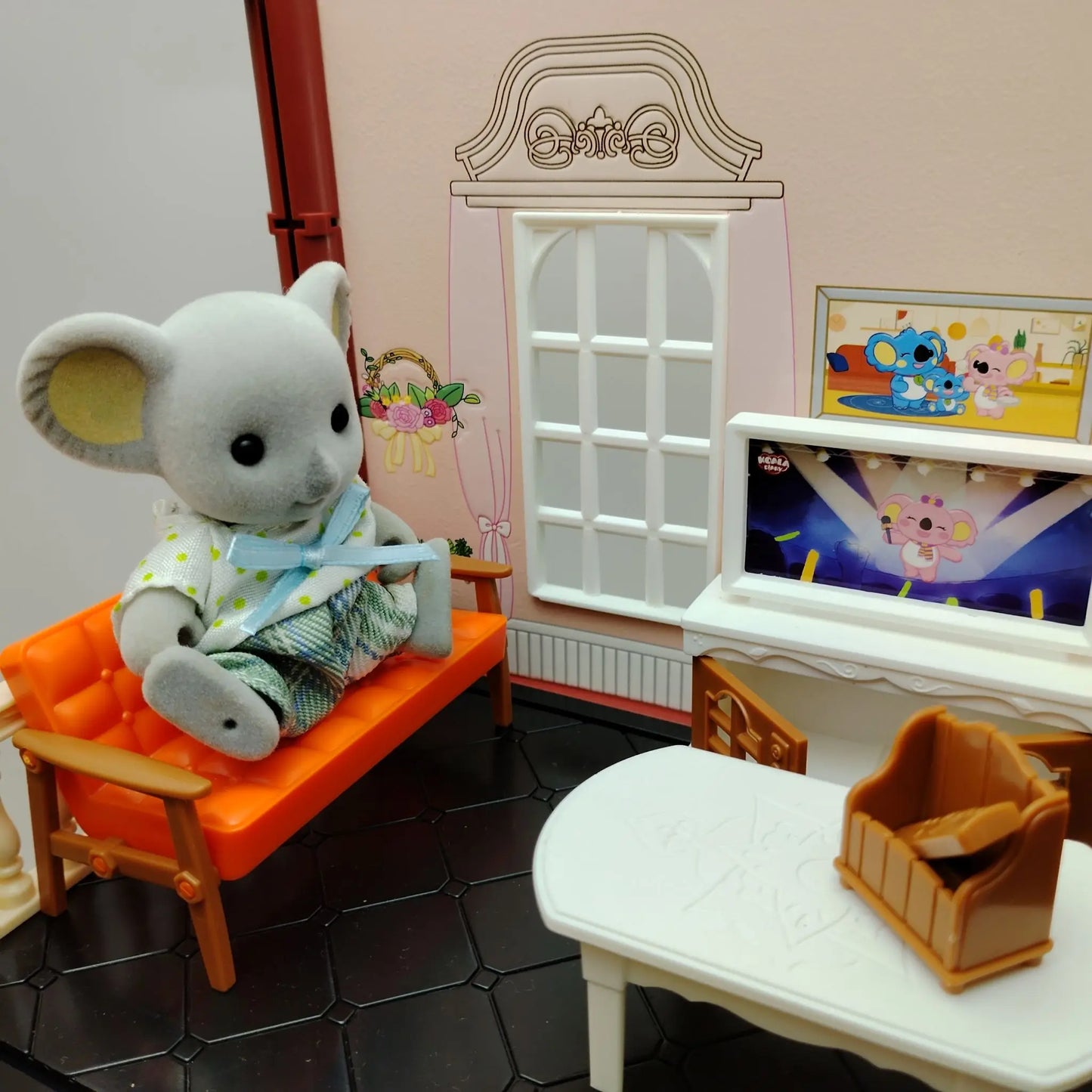 mini supermarket shopping games dollhouse furniture accessories Intellectual education toys for kid family interaction toys