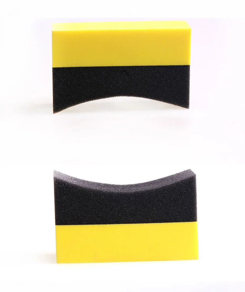 5/10pcs Auto Cleaning Sponge Brush Set for Car Wheel Tire Wash Wipe Water Suction Sponge Pad Wax Polishing Tyre Brushes Tools