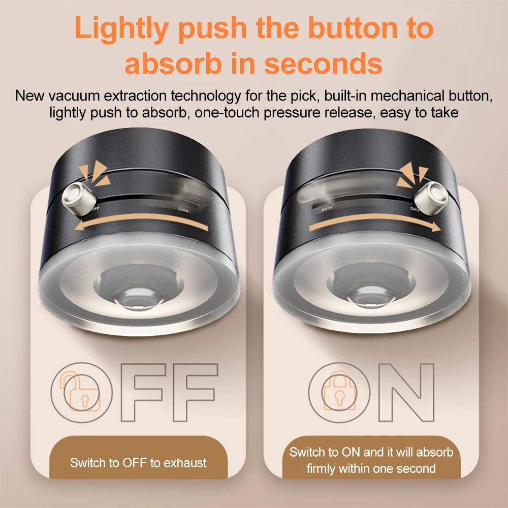 Car Magnetic Phone Holder Magnetic Suction Phone Mount Portable Phone Holder Magnetic Car Phone Mount for iPhone Androd