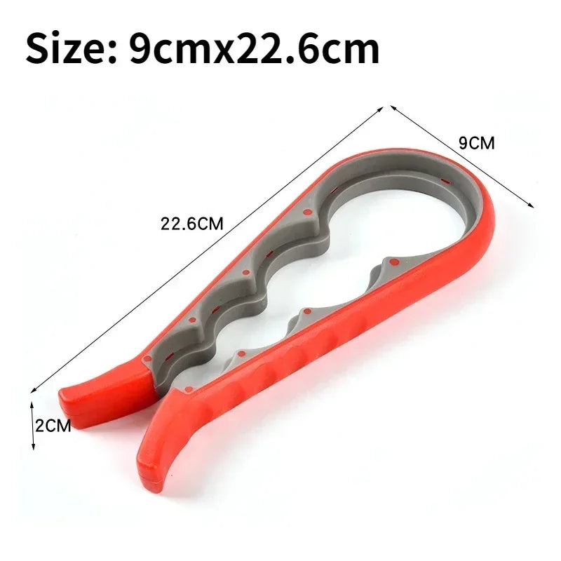 4in1 Jar Openers Can Bottle Opener Beer Wine Bottle Lid Poratble Outdoor Party Bar Tools Multi-functional Kitchen Accessories