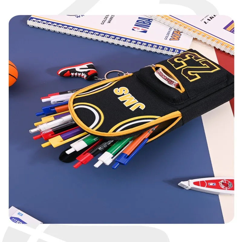 Star Pencil Case Ins Wind Large Capacity Student Stationery Bag Pencil Bag Student Stationery Gift