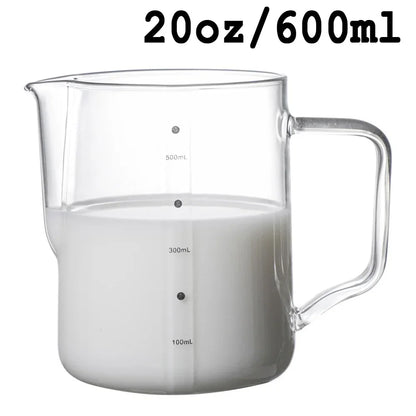 Coffee Latte Milk Frothing Jug Milk Frother Pitcher Stainless Steel Jug Espresso Barista Pitcher Milk Pot Coffee Accessories