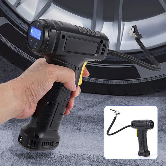 Electric Vehicle Air Pump Household Small Car Portable Tire Air Pump Wireless Charging Handheld Intelligent Digital Display
