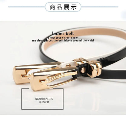 Leopard Print Belts for Woman Thin PU Belts Skirts Coat Decorative Waistbands Ladies Fashion Apparel Accessories Summer 2023 New