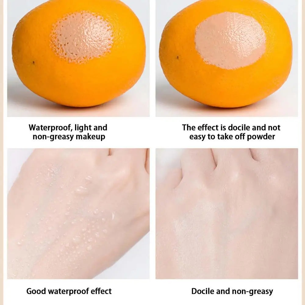 Makeup Primer Breathable BB Cream Not Sticky Face Foundation Intensive Moisturizes Provide Deep Moisture Helps Brighten Skin