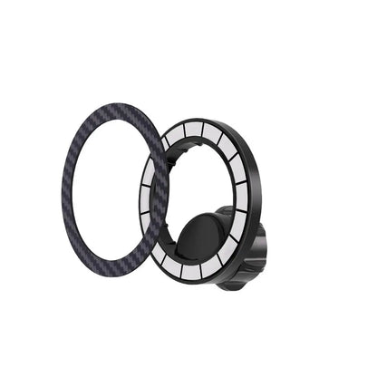 Magnetic Base Phone Holder Stabilize Rotatable Car Mobile Phone Stand Universal Smooth Surface Air Vent Clip Mount Stand