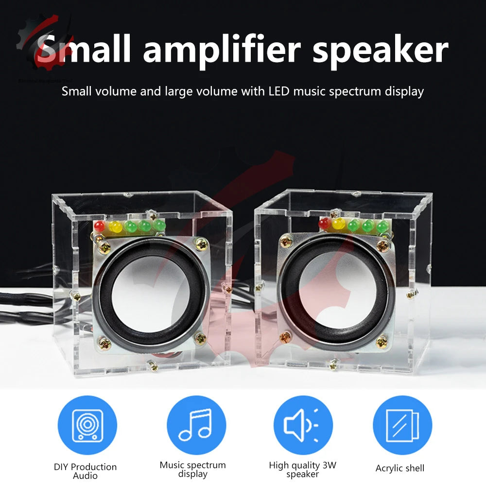 DIY 3W Bluetooth Speaker Making And Assembling Electronic Welding Kit Teaching Practice DIY Electronic Kit Speaker Welding Kit