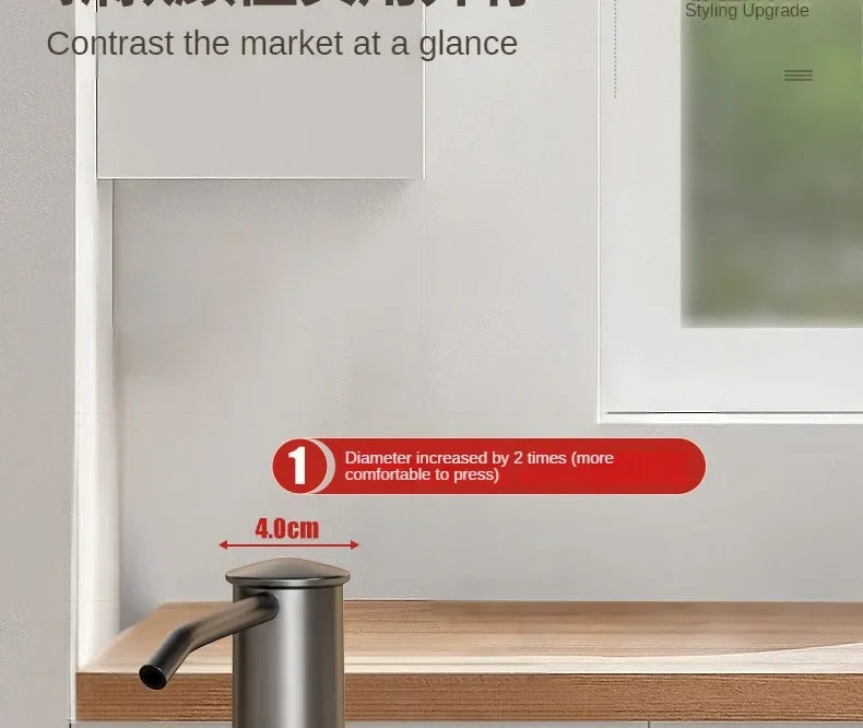 Kitchen Sink Soap Dispenser Detergent Soap Extender Detergent Presser for Detergent and Hand Soap Kitchen Accessories