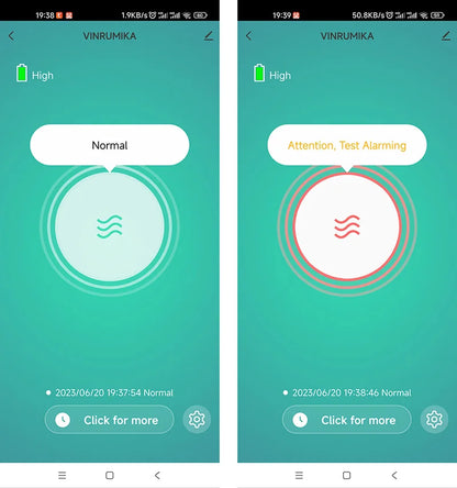 Built-in 10 Year Battery Smoke Detector WiFi Function Tuya Smart Home Parlor Child Room Kitchen Shop Fire Sound Alarm Sensor