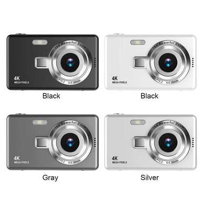 4K Digital Camera for Photography and Video Recording Cameras 96MP 2.4'' Autofocus Vlogging Compact Camera For Beginner