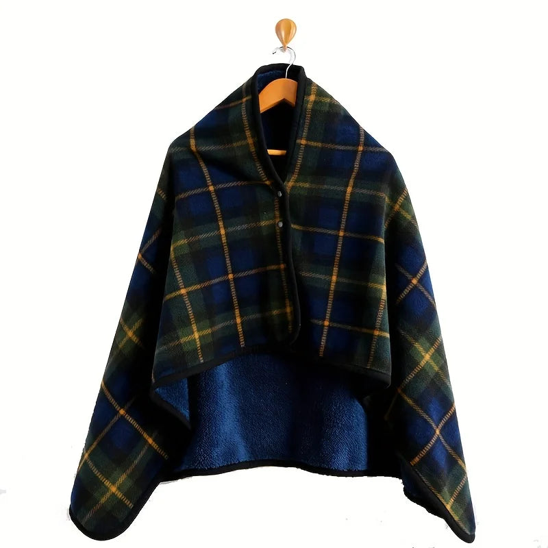 1pc Wearable Blankets Shawl Blanket Flannel Lazy Casual Office Blanket 1pc Wearable Blankets Shawl Blanket Flannel Lazy Casual O