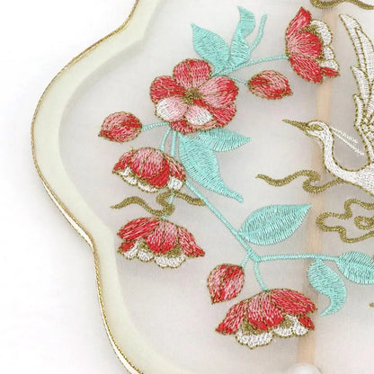 Style Hanfu Accessories Dancing Fan DIY Craftsmanship Decorative Fans Home Decoration Hand Fan Group Fan Photography Prop