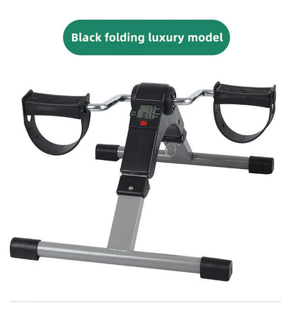 Pedals Exercise Bike Portable Mini Exercise Bike Bodybuilding Machine Elderly Rehabilitation Leg Arm Trainer Bicycle