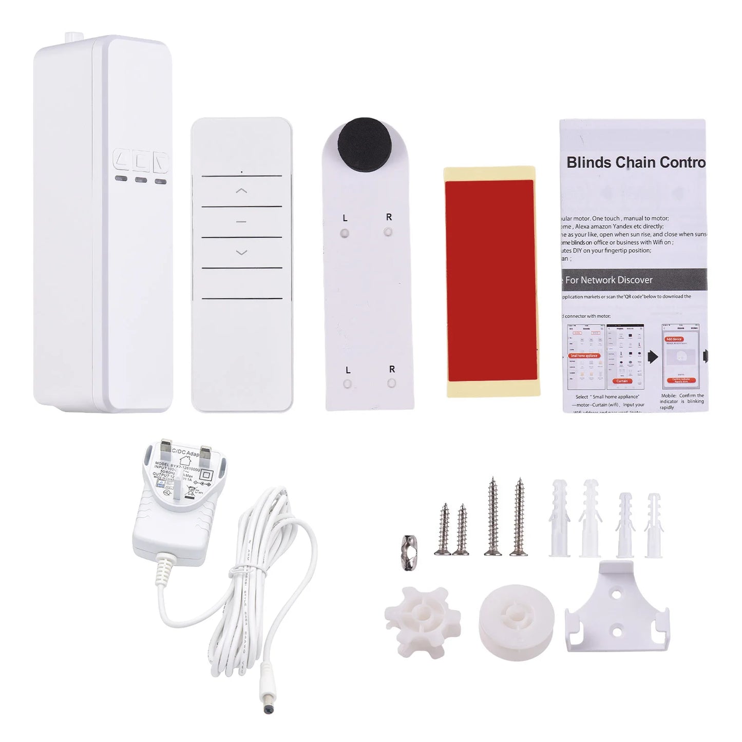 Smart Automatic Curtain Opener Remote Controller TY WiFi Smart Curtain App/Timer Voice Control Automatic Curtain Opener A Closer