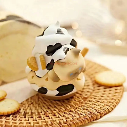 Spot FEMI afternoon tea dessert series tide play blind box hand set up hazelnut milk tea girl birthday gift