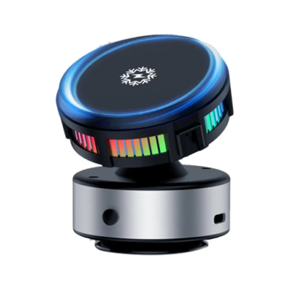 Magnetic Car Phone Holder 15W Wireless Charger High-speed Cooling Stand Fast Heat Dissipation Intelligent Hands-Free Vent Mount