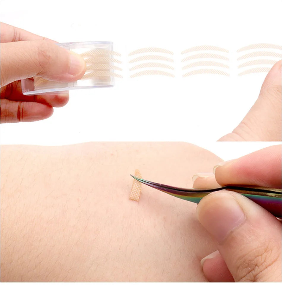 600Pcs Invisible Double Eyelid Tape Lace Eye Lift Strips Adhesive Stickers Makeup Big Eyes Woman Waterproof Face Beauty Tools