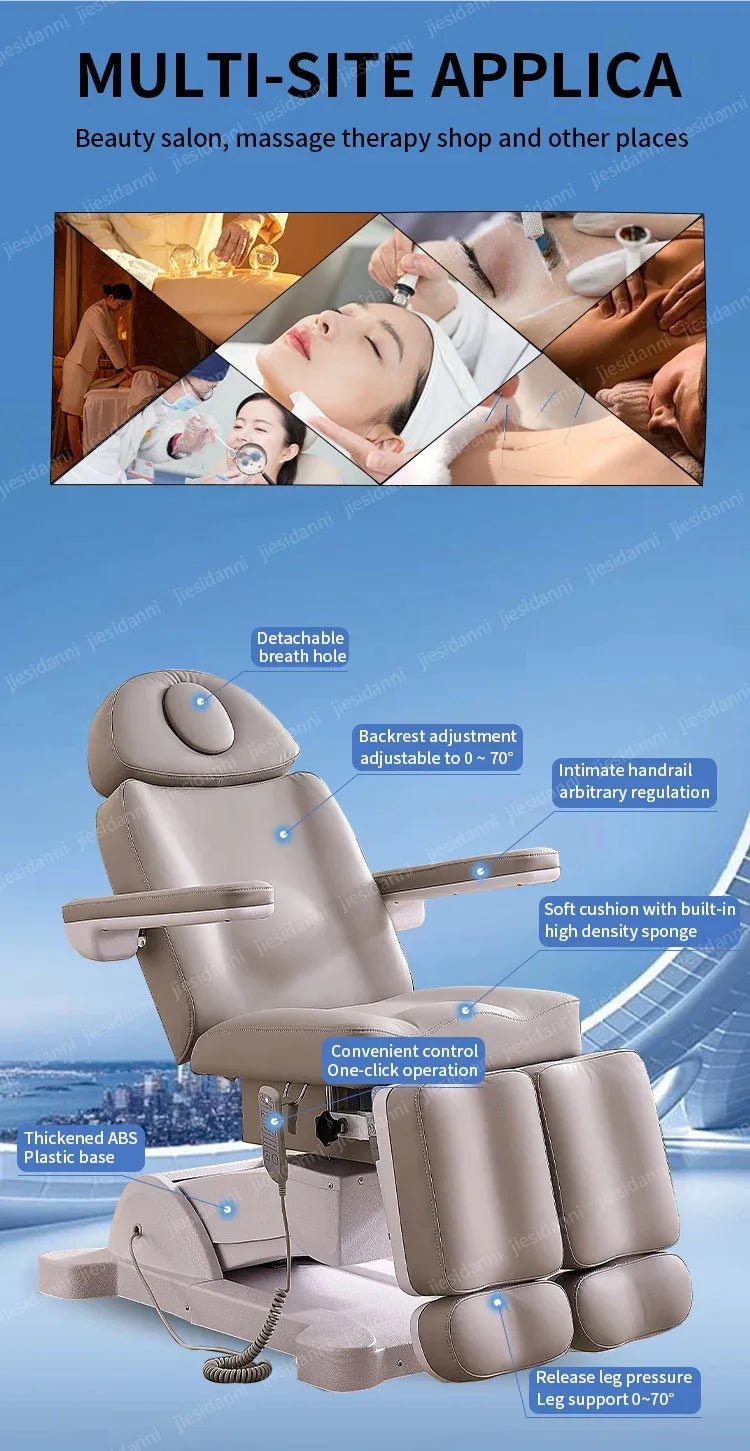 Medical gynecological examination bed Private bed Care electric lift beauty bed maternity outpatient surgery flushing bed