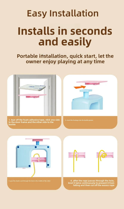 Cat Yo-Yo Electric Smart Door Hanging Toy Cat Toy Self-entertainment and Fun Cat Amusement Artifact