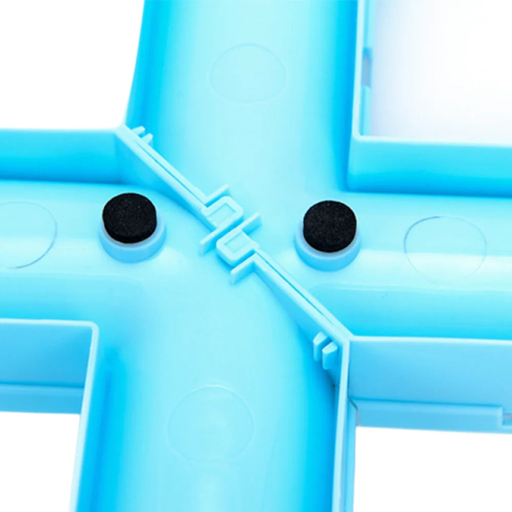 Interactive Cat Turntable Toy - 8-Shaped Track Tunnel with Spinning Ball, Multi-Cat Playhouse for Indoor Kittens