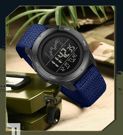 SANDA 2198 Single Monitor Male Student Electronic Watch Multifunctional Waterproof sports Student Electronic Watch 2025