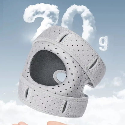 Support Gear Sports Knee Pads Breathable Adjustable Patellar Strap Enhance Joint Stability Comfortable Knee Brace Outdoor Sports