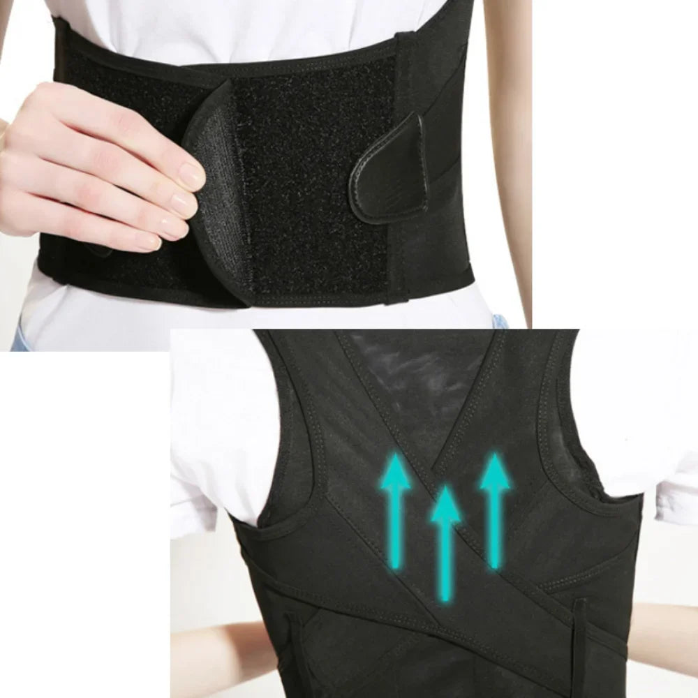 Adjustable Medical Back Posture Corrector Therapy Corset Adult Clavicle Spine Back Shoulder Lumbar Brace Trainer Back Support
