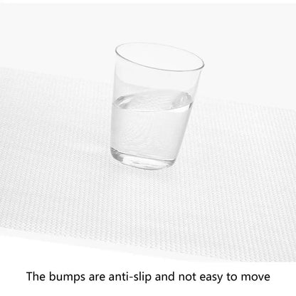 Cabinet Liners Transparent Shelf Liner Multi-Use Strong Grip Shelf Liner For Organization For Drawers Desk Drawers Bedroom